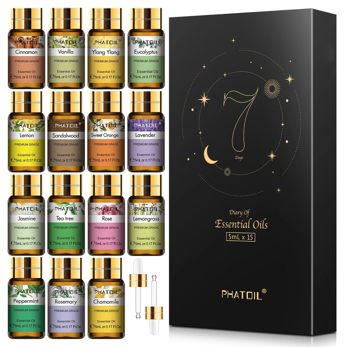 15 piece Essential Oils Set