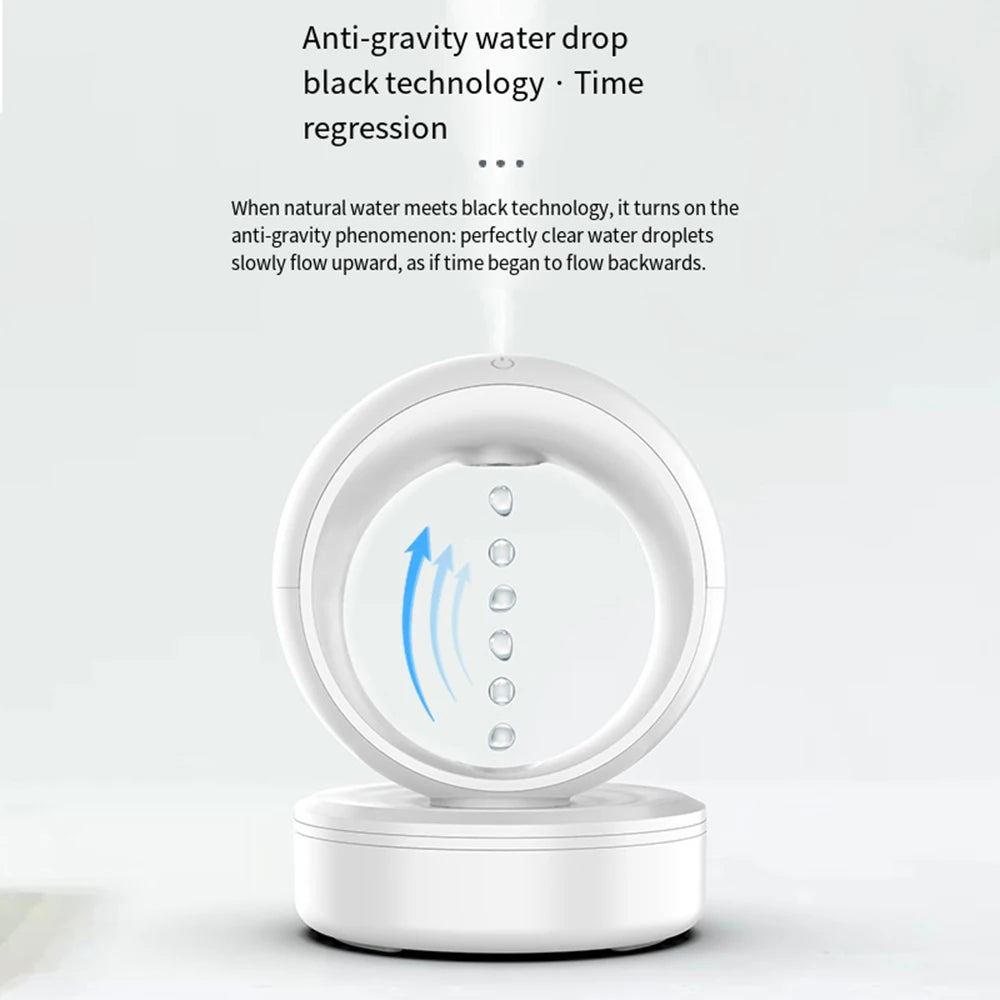 Anti Gravity Water Drop Mist Humidifier