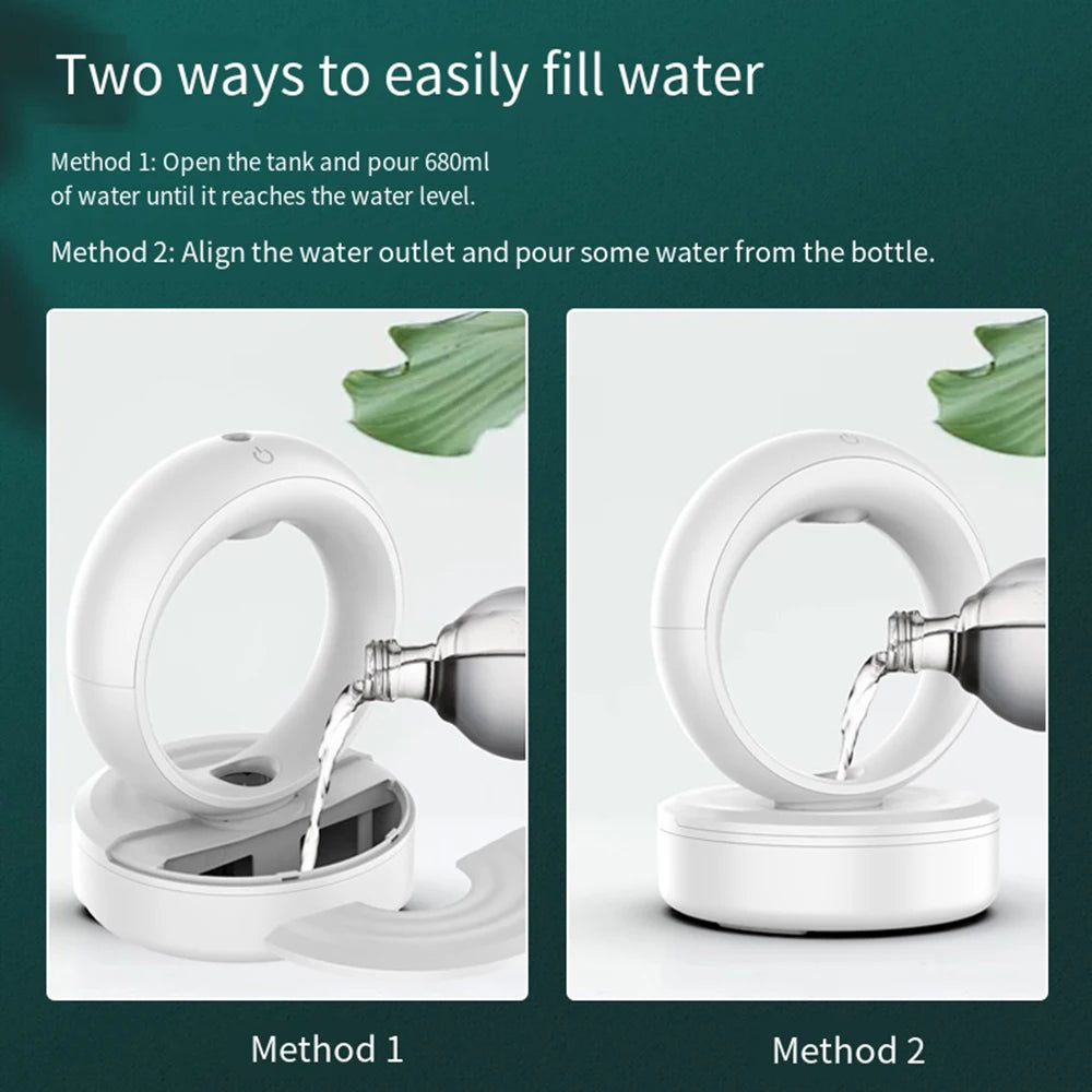 Anti Gravity Water Drop Mist Humidifier
