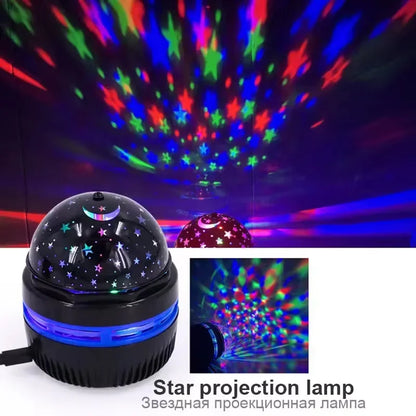 Starry Sky Night Lights USB Projector