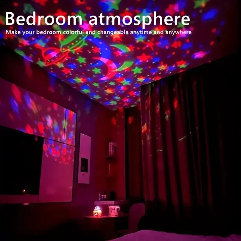 Starry Sky Night Lights USB Projector